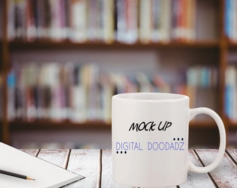 Coffee Mug Mockup, 11oz Ceramic Mug Mockup, Blank Mug Design, White Mug Mockup , Styled Stock Photography, Coffee Mug Mockup