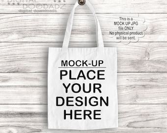 White Canvas Tote Mockup, Tote Mockup, Bag Tote Mockup, Tote Bag Mockup, Photo Stock Photography, Display Tote for Etsy Shop