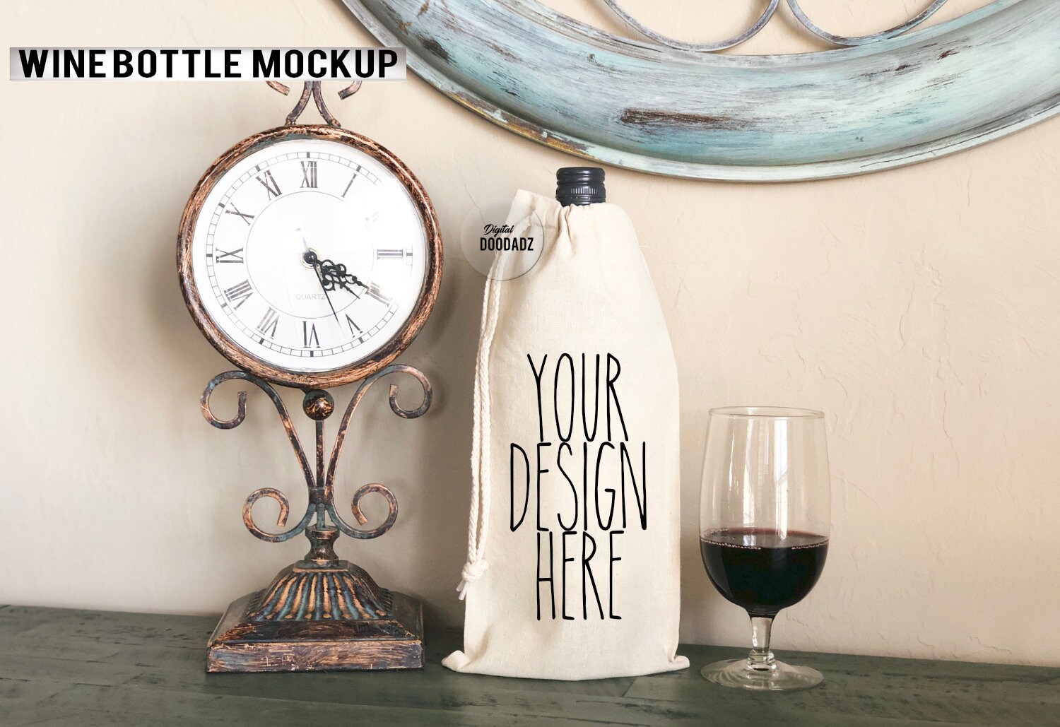 Download Wine Bottle Mockup