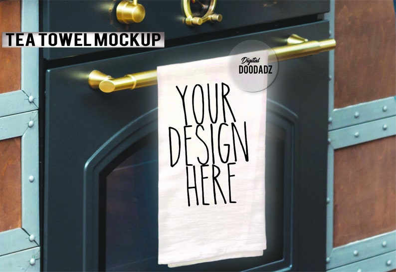 Waffle Tea Towel Mockup White Towel Mockup Farmhouse Tea Etsy