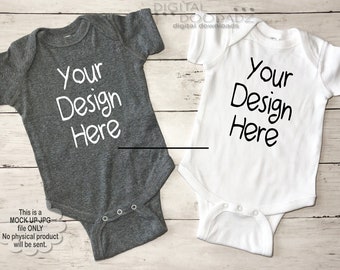 Baby One Piece Mockup, Baby Romper Body Suit Mockup, Baby Romper Suit Mockup, Fashion Stock Photography, Scene Setter