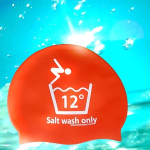 Salt wash only swimming hat image 2