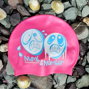 Numb and Number swimming hat