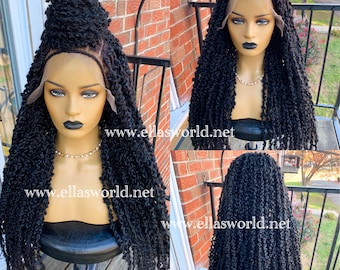 Braided wig for black women Passion twists wig