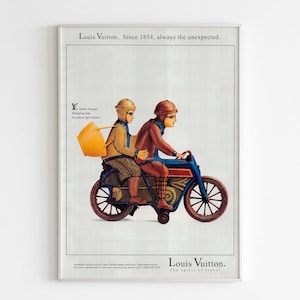 Louis Vuitton Print LV Print Louis Vuitton Decor LV Store LV Poster Louis  Vuitton Poster Fashion Wall Art …