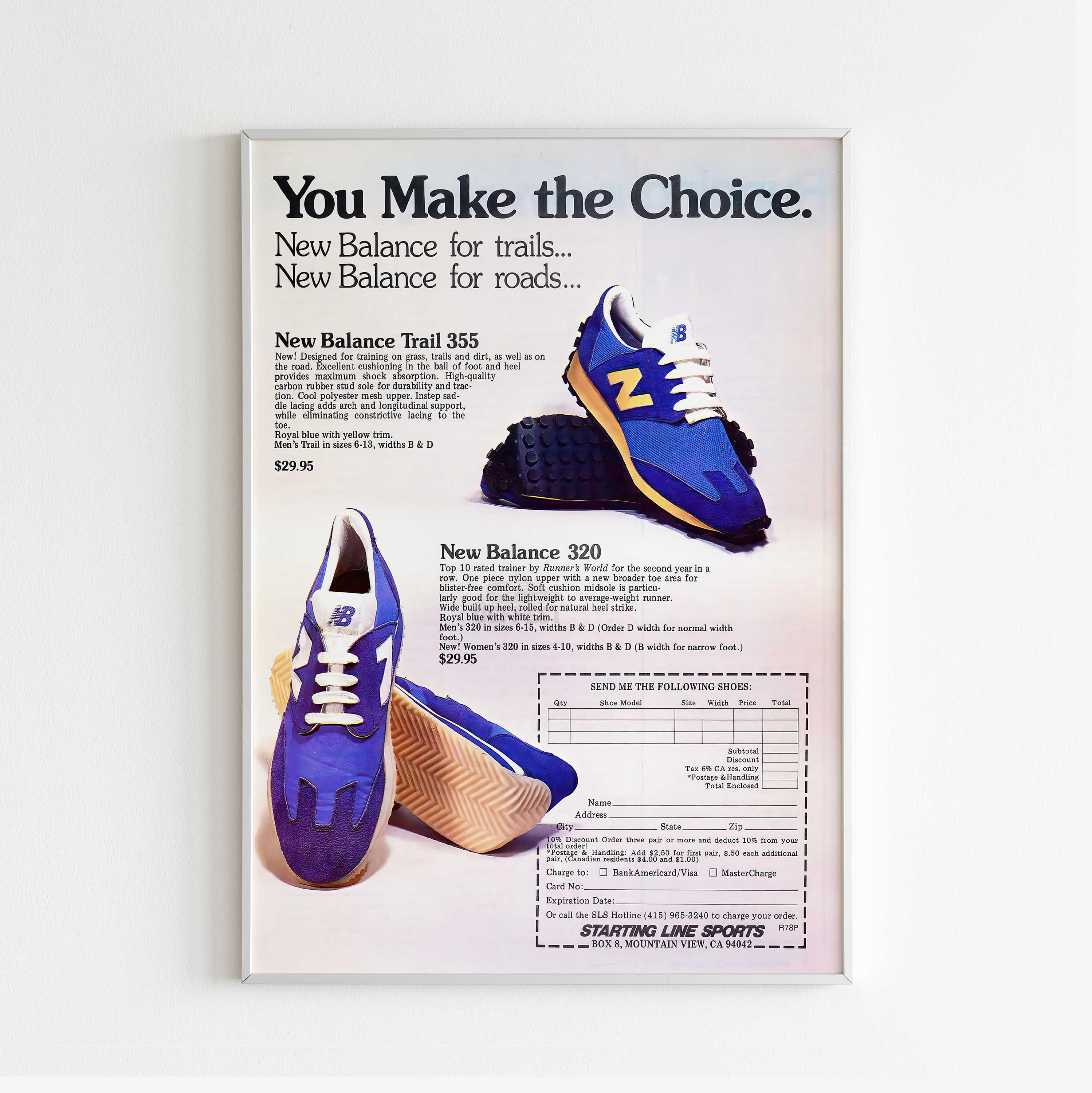 New Balance Magazine Ad