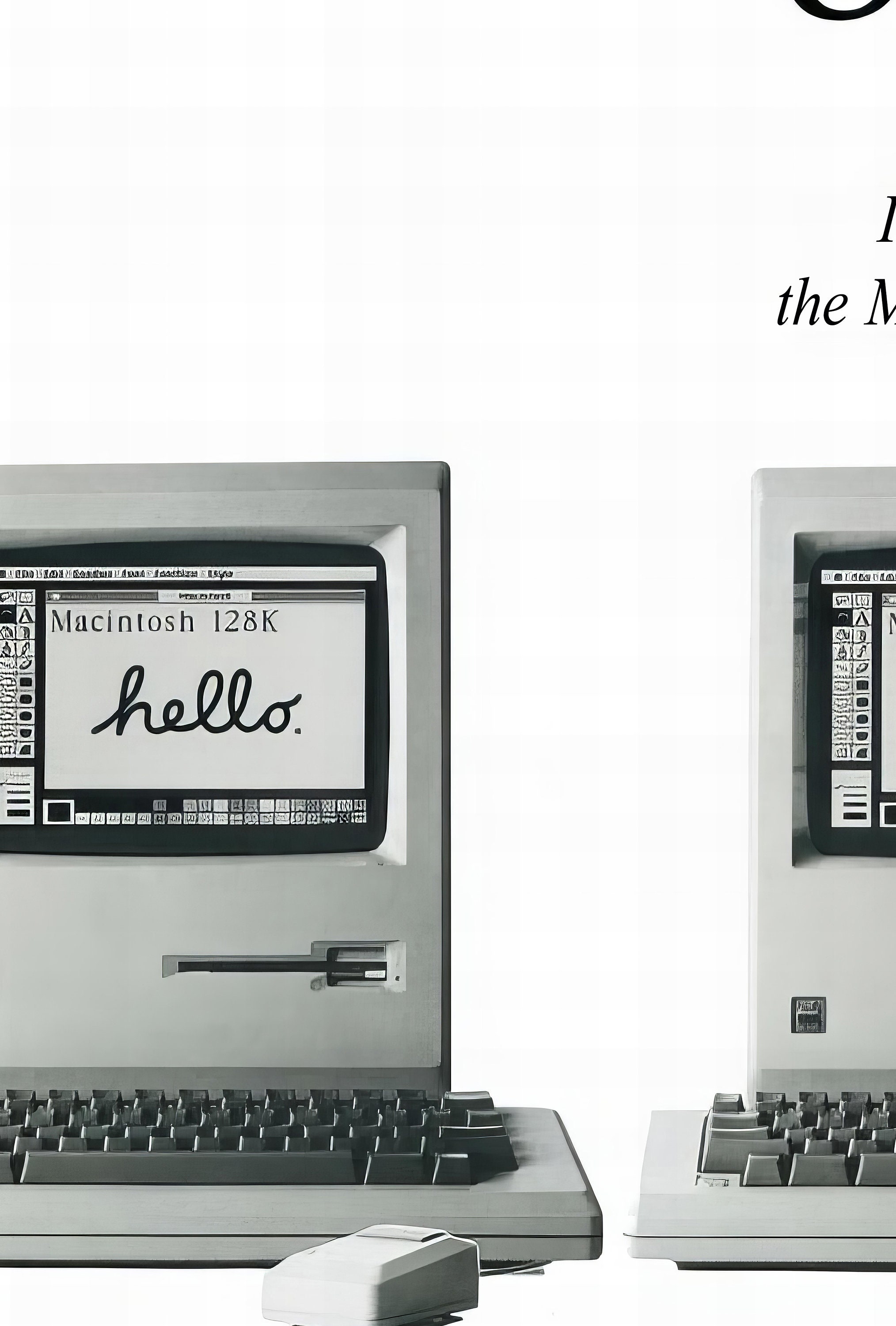 Apple「Does It Again」Macintosh 512K 広告ポスター、90 年代の