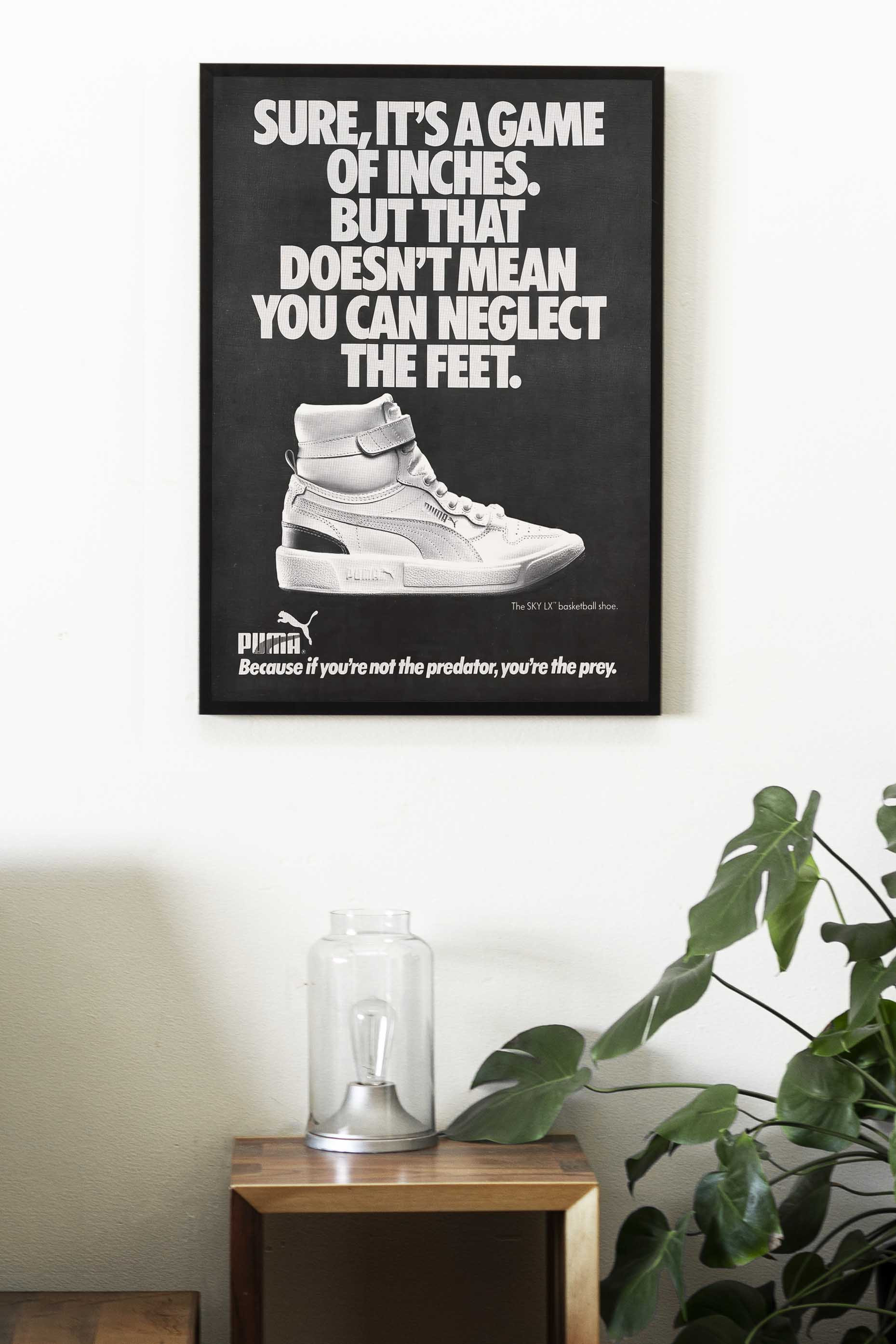 Shoes Vintage Magazine Print, Advertising - Etsy Retro Ad Style 80s Advertisement Puma Art, Wall Sneakers Poster,