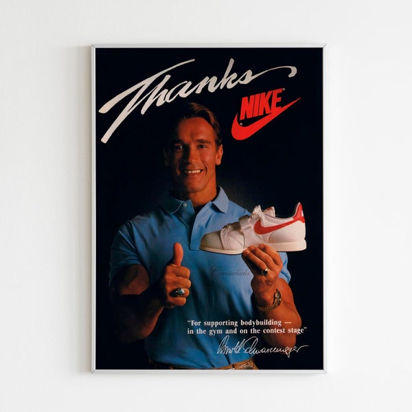 Nike Ads Poster Etsy UK