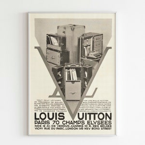 iCanvas Vintage Louis Vuitton Advertisement 2 by 5by5collective