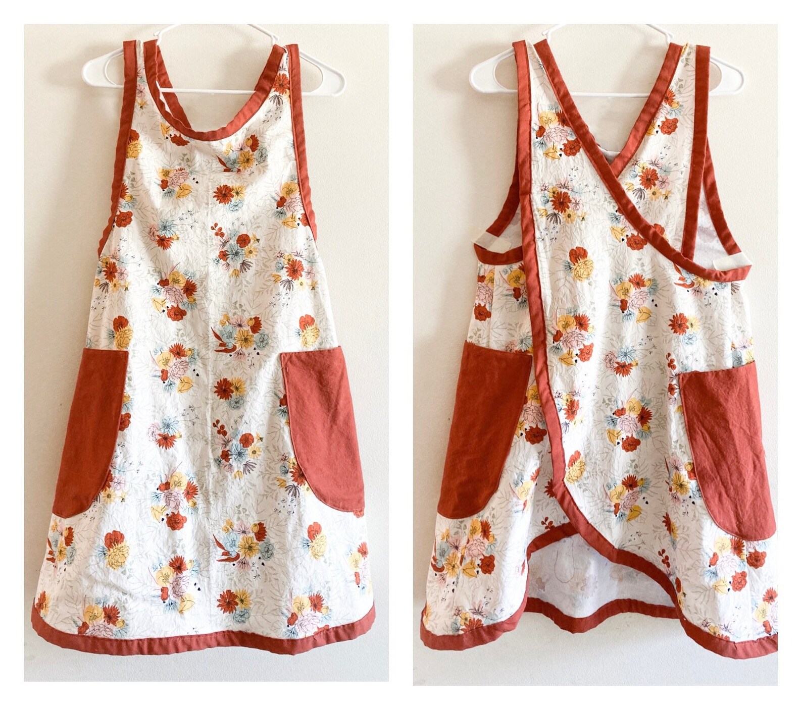 CUSTOM Cross Back Apron Amish Apron Pullover Apron Etsy