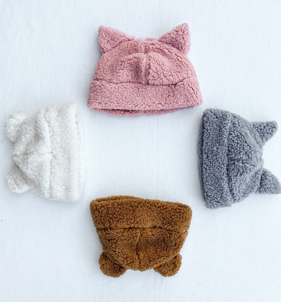Animal Ear Hat Bear Hat Kitten Ear Hat Charity Hat Etsy