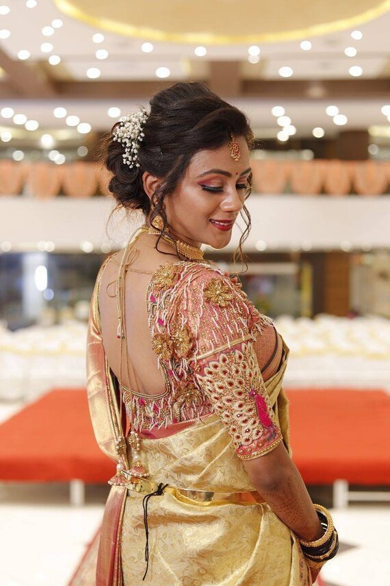 Designer 2025 saree blouse
