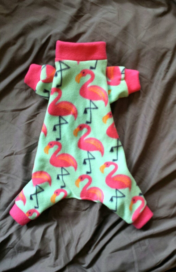 Aqua Color Fleece With Adorable Pink Flamingos. Custom Sizing Available. See Item Description For Standard Sizes.