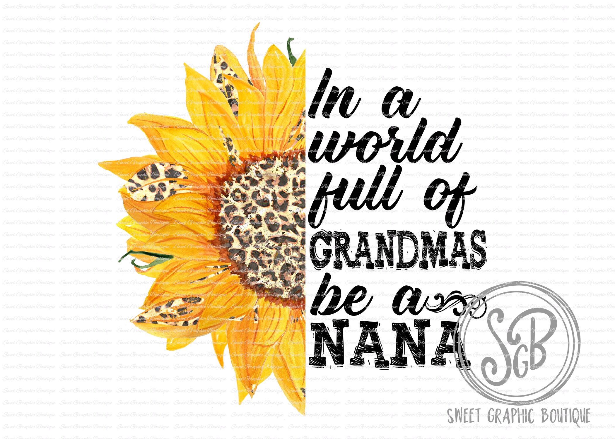 Free Free 318 Sunflower Nana Svg SVG PNG EPS DXF File