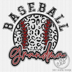Baseball Grammy Leopard Cheetah PNG, Baseball PNG, Distressed, Leopard Cheetah Print PNG, Printable Baseball, Baseball, Instant Download