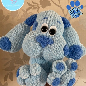 PATTERN ONLY Blue’s Clues Blue Crochet