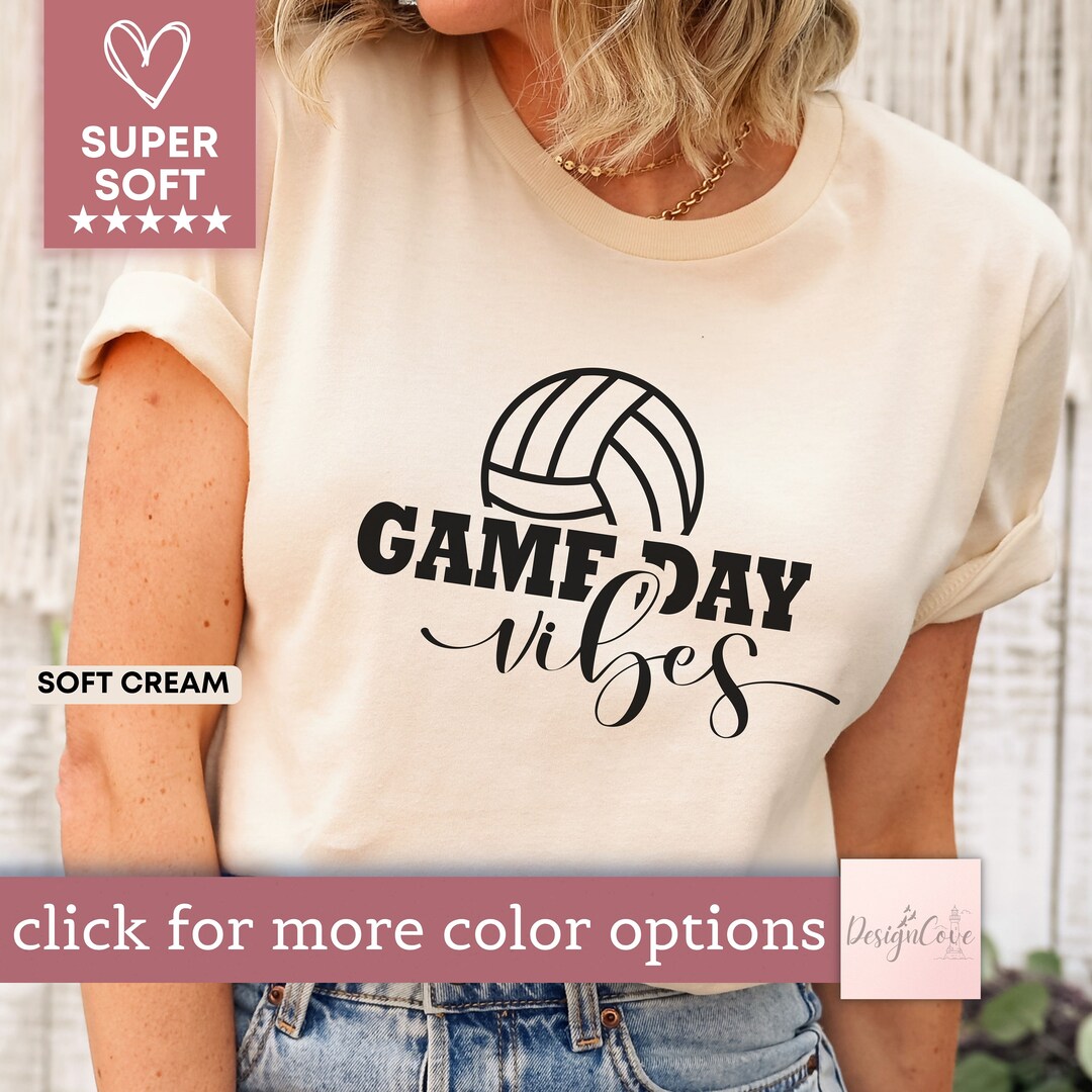 Volleyball Gameday Shirt for Volleyball Mom Volleyball Tshirt Etsy