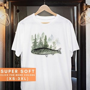 Fincognito Fishing Shirt Mens Bonefish Fish Print Fly Fishing