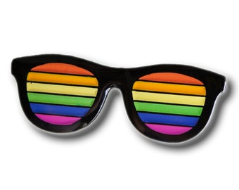 Rainbow Vision, LGBTQ Pride Flag glasses