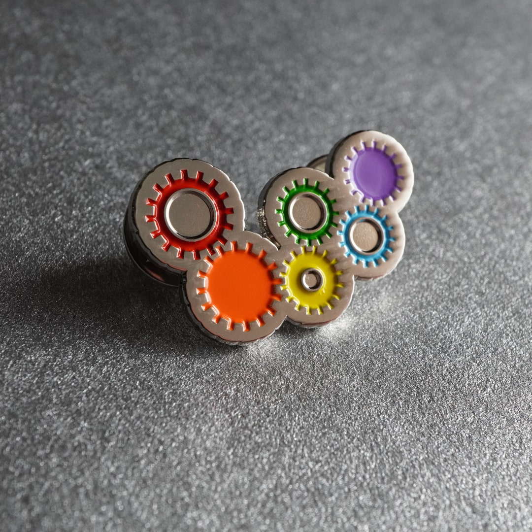 Rainbow Gears, STEM LGBT Pride - Etsy