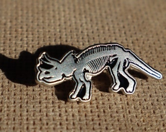 Triceratops Dinosaurier Skelett Pin