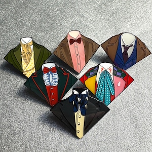 TaRa MOD Target Bullseye Brooch Pin Badge Enamel Lapel Metal - Foto 12