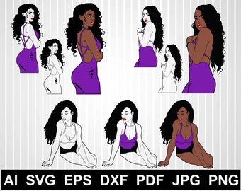 Download Free Black Woman Svg African American Svg Cuts Files For Cricut Etsy SVG Cut Files