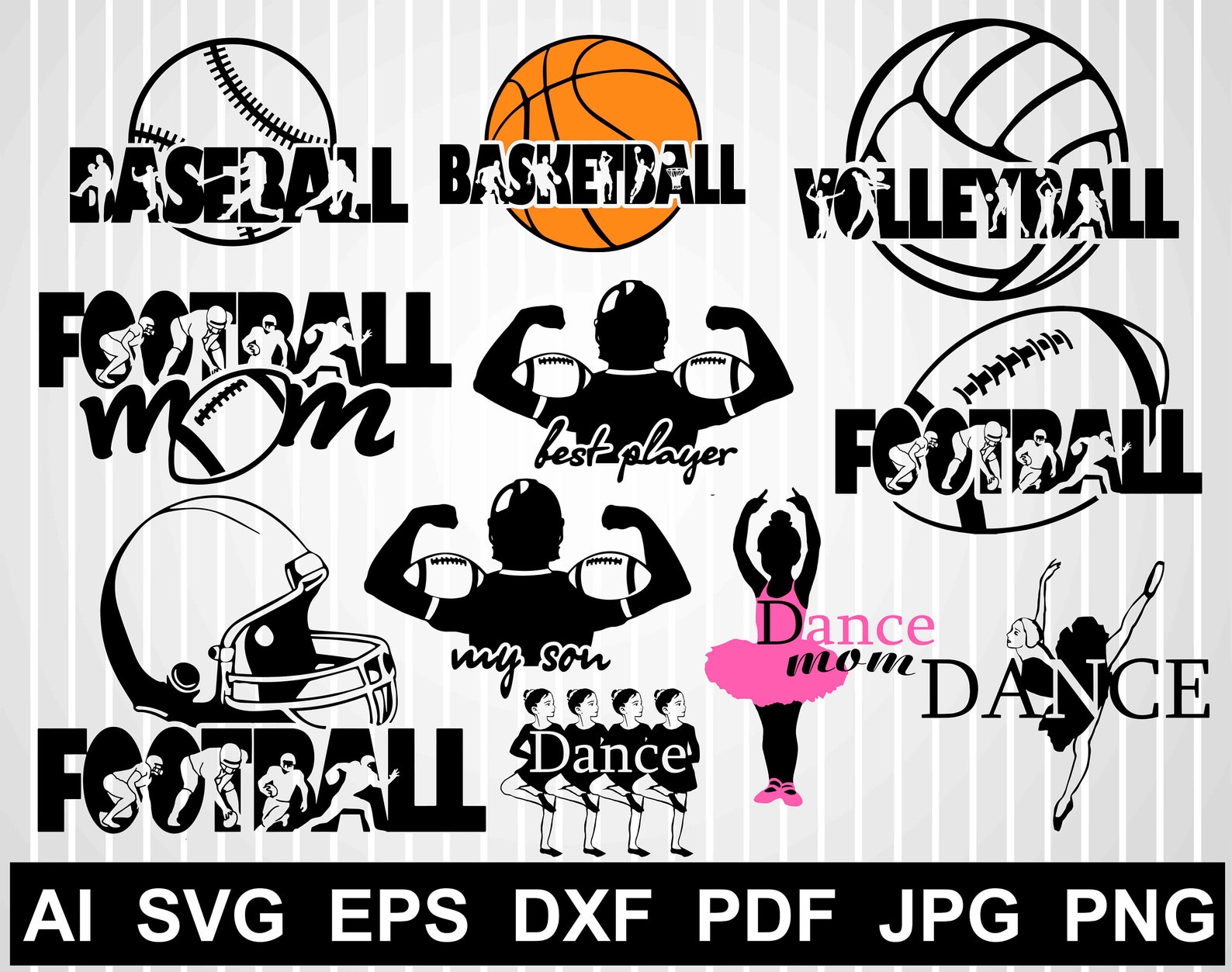 Download Svg bundle Files for cricut Cutting Free commercial use files | Etsy