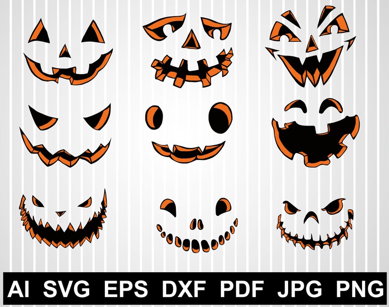 Free Free Pumpkin Smile Svg 870 SVG PNG EPS DXF File