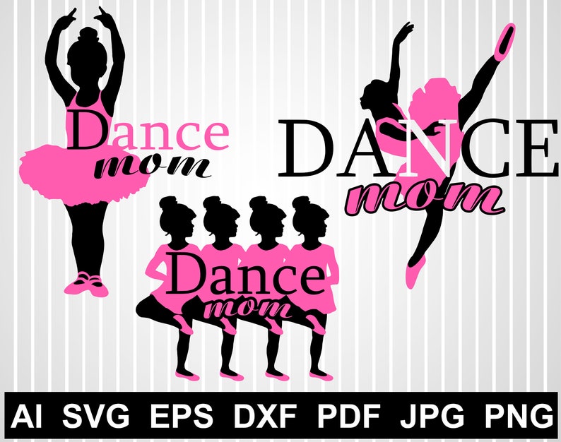 Download Dance mom svg files for cricut Dance svg cuts Dancers svg ...