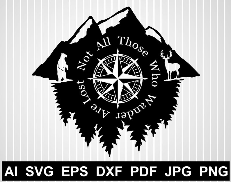 Free Free 294 Mountain Range Bear Svg SVG PNG EPS DXF File