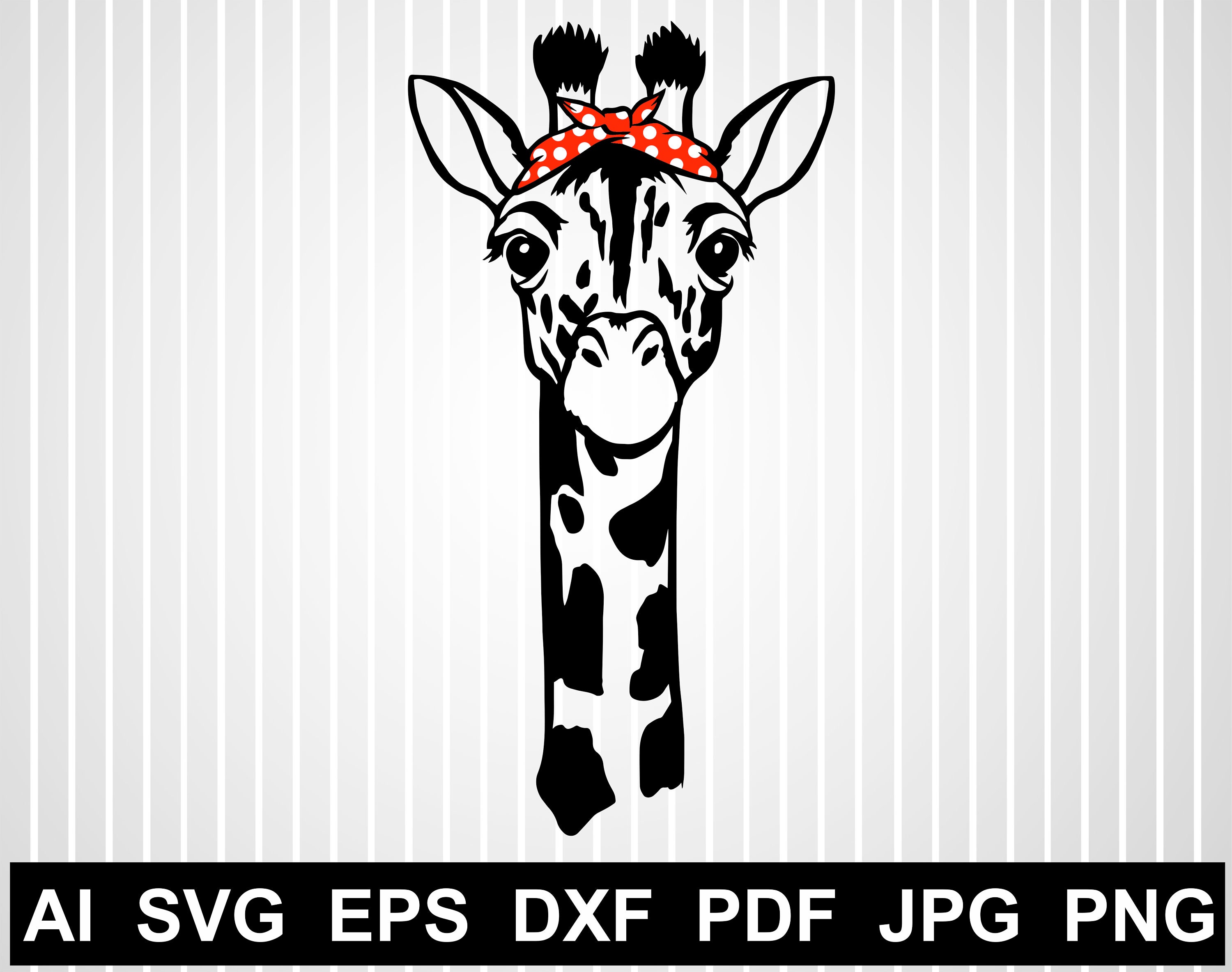 Free Giraffe Svg Image - 2318+ File for DIY T-shirt, Mug, Decoration