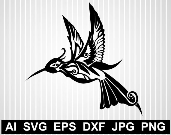 Download Humming Bird Svg Cuts File For Cricut Humming Bird Silhouette Etsy