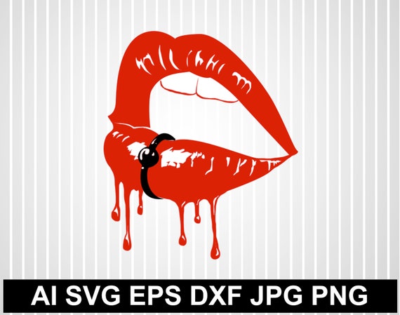Download Free Dripping Lips Svg Biting Lips Svg Fashion Lips Sexy Lips Svg Etsy SVG Cut Files