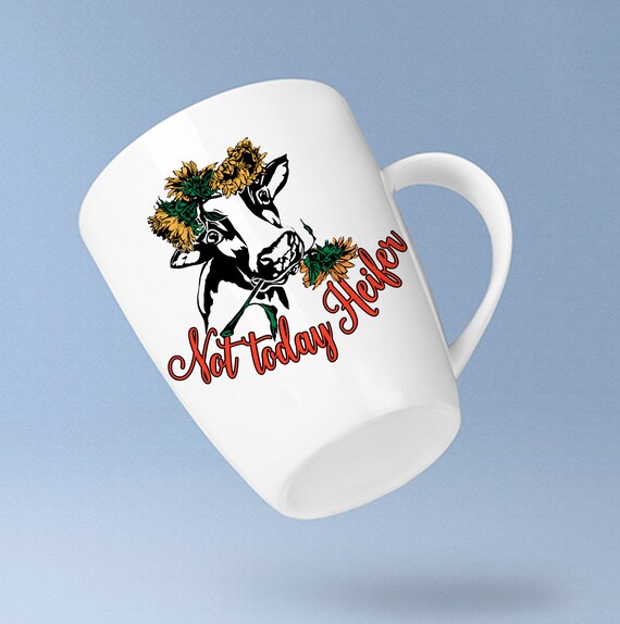 Download Not Today Heifer Svg Cow Svg Heifer Please Svg Vector Cow Etsy