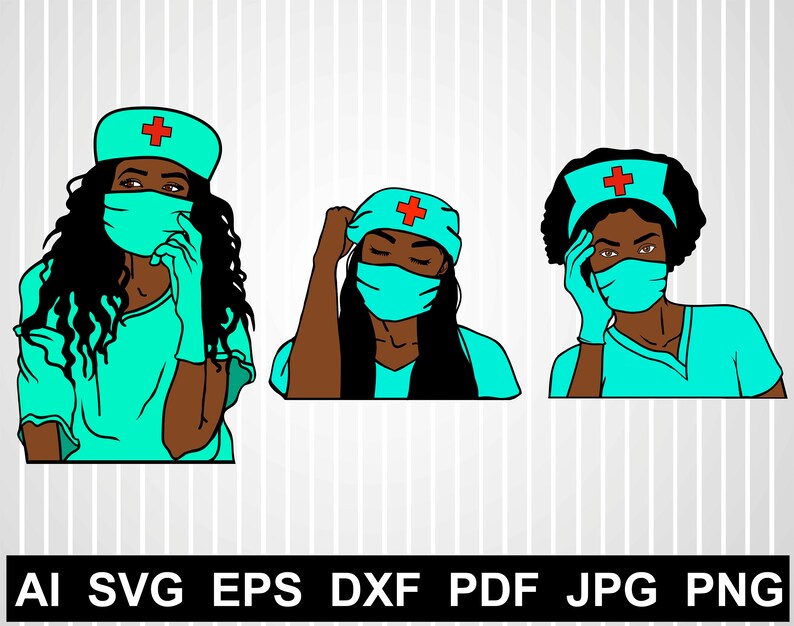 Free Free African American Nurse Svg 15 SVG PNG EPS DXF File