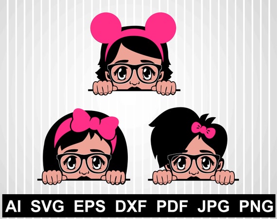 Download Peek A Boo Svg Bundle Peeking Girl Svg Free Peekaboo Kids Etsy