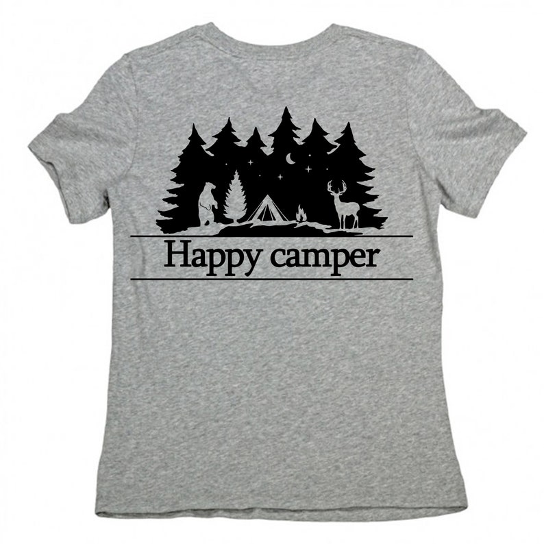 Download Clip Art Art Collectibles Mountain Range Svg Cuts File For Cricut Happy Camper Svg Vector Design Adventure Awaits Compass Svg Summer Png Deer Silhouette Camp Squad