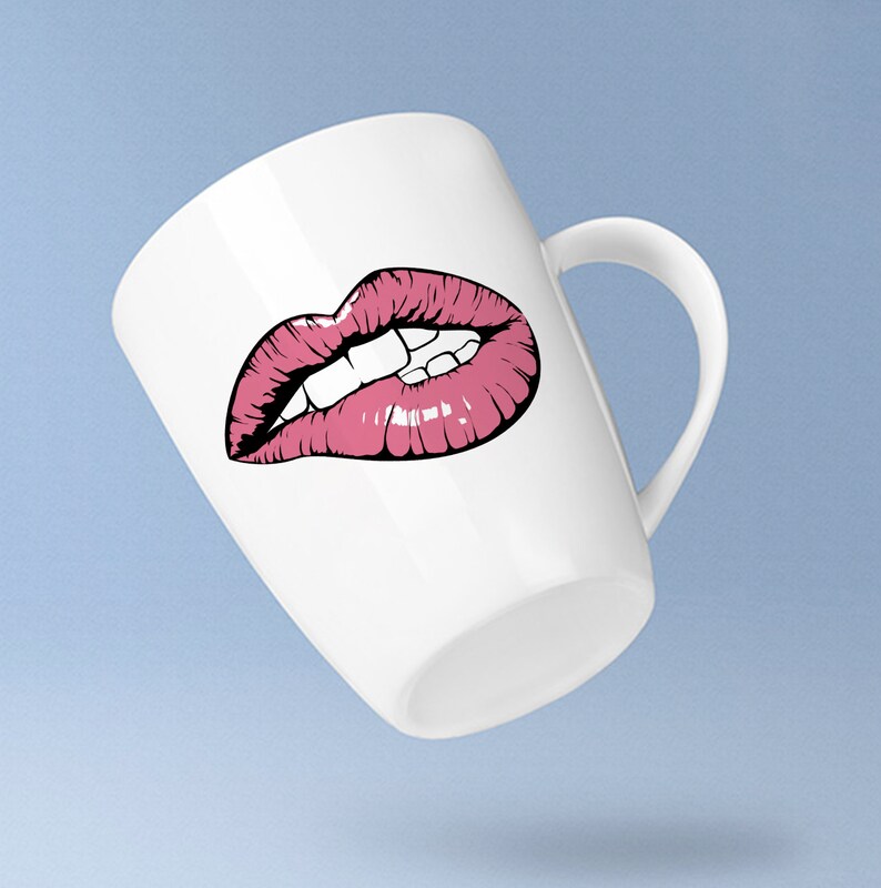 Download Sexy lips SVG Biting lips svg Dripping lips clip art Lips ...