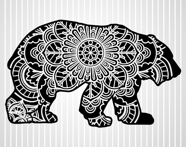 Download Mandala elephant svg Animal zentangle Owl mandala clipart ...