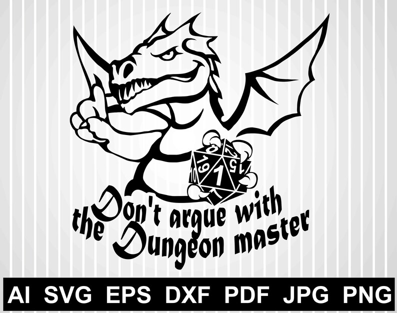 Download D20 svg cuts file for cricut RPG vector design Geek svg ...