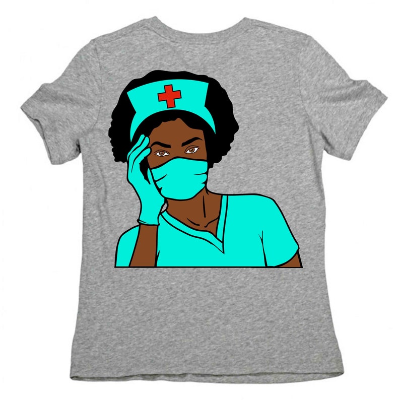 Download Nurse svg Black woman svg African american svg cuts files ...