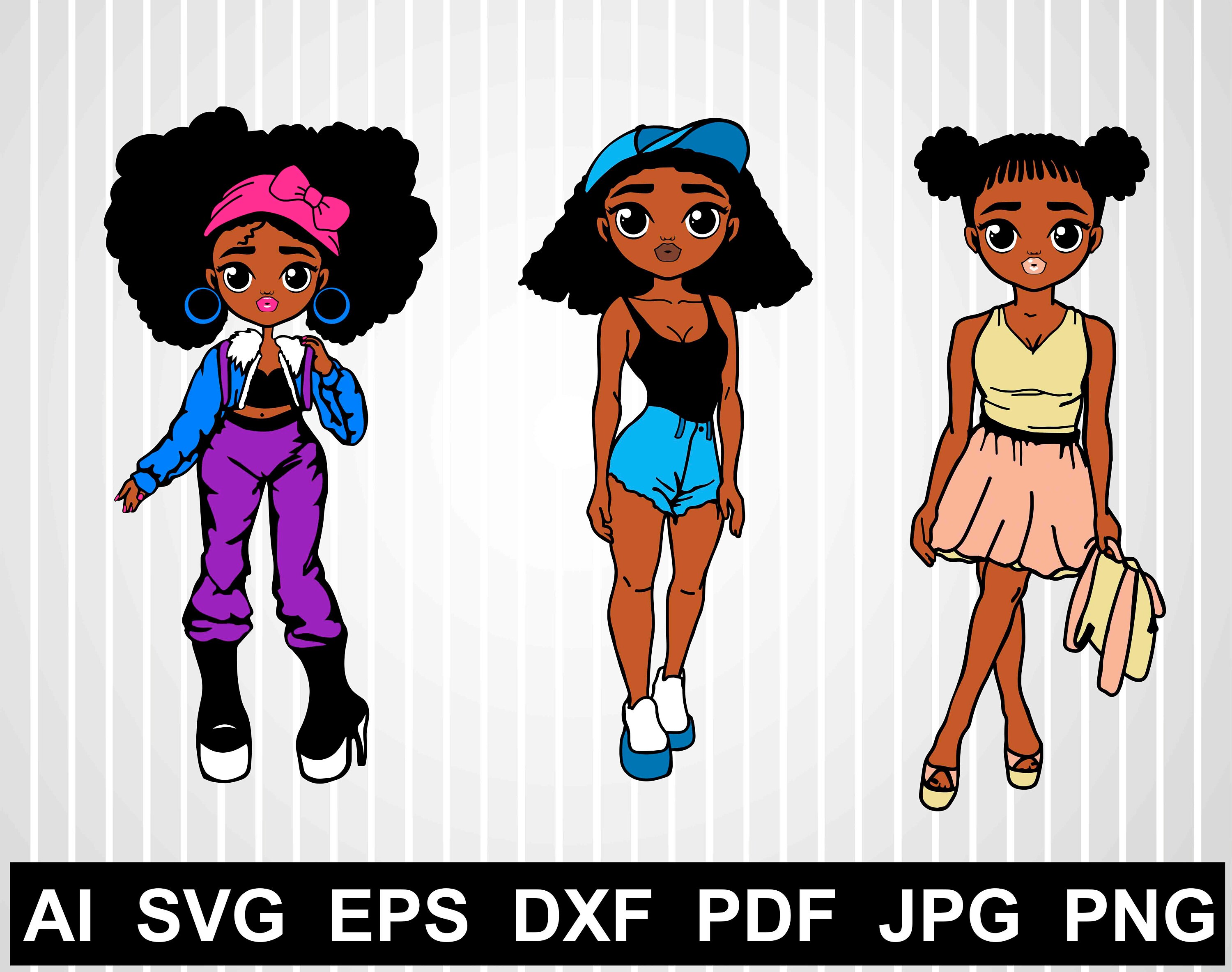 Free Free 118 Free Black Woman Svg Files SVG PNG EPS DXF File
