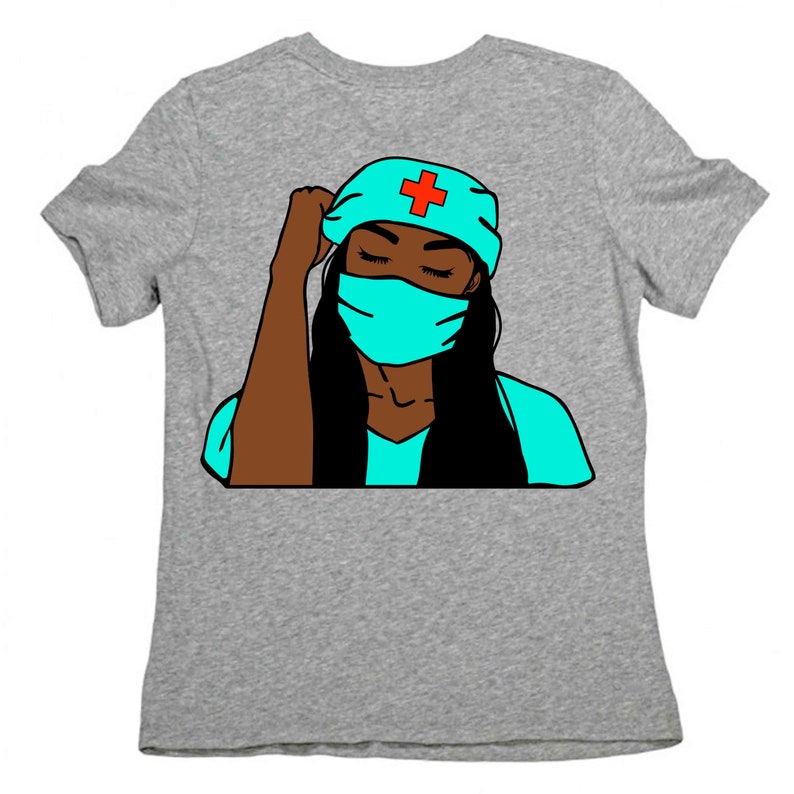 Download Nurse svg Black woman svg African american svg cuts files ...