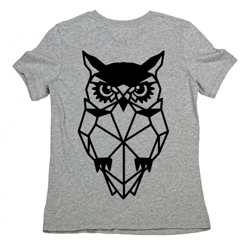 Download Geometric owl silhouette Svg files for cricut Bear svg free | Etsy