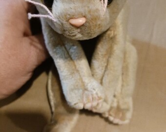 1999 Ty Beanie Babies Scat Cat compleanno 27 maggio 1998 con tag di errore PE Pellet