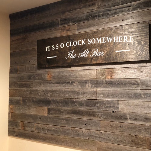 Craft Supplies & Tools Rustic Reclaimed barn Wood Paneling Accent Walls