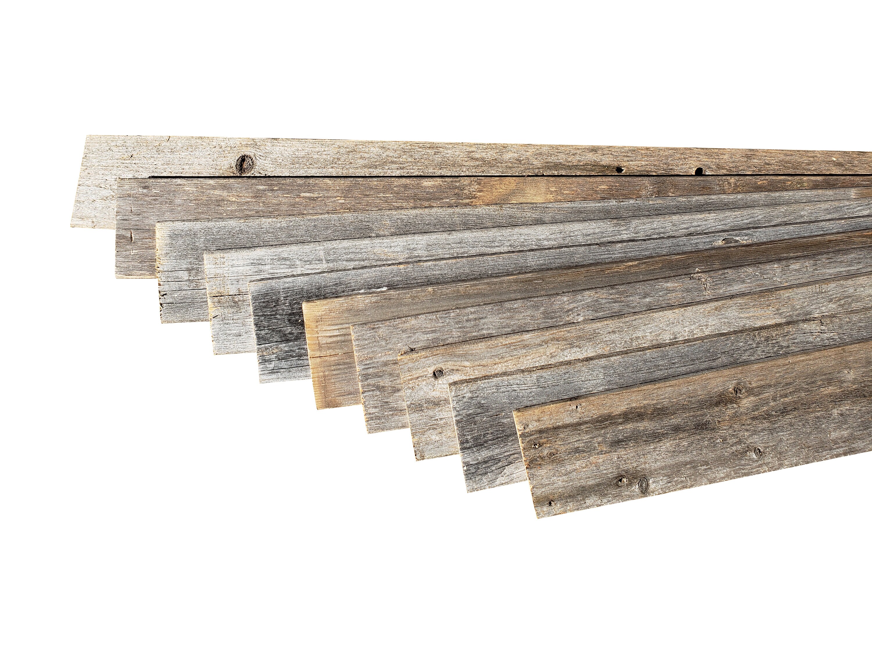 Tablones de madera real envejecidas para paredes. Paneles de madera de  granero reciclado, rústico, para acentuar paredes, aplicación fácil con  clavos