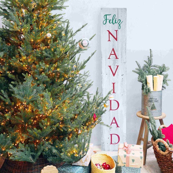 Banderines De Navidad Latoy Merry, Para Puerta Delantera, Bienvenida